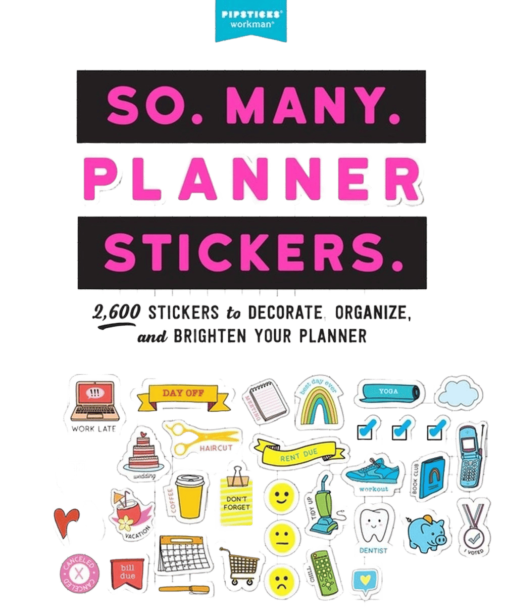 Pipsticks®+Workman® So. Many. Planner Stickers. by Pipsticks®+Workman® - ISBN: 9781523508150