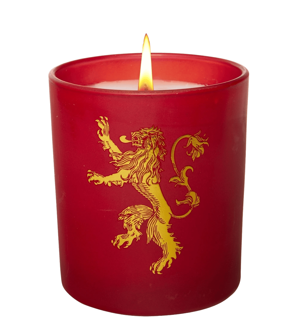 Insight Editions Game of Thrones: House Lannister Large Glass Candle by Insight Editions - ISBN: 9781682982815