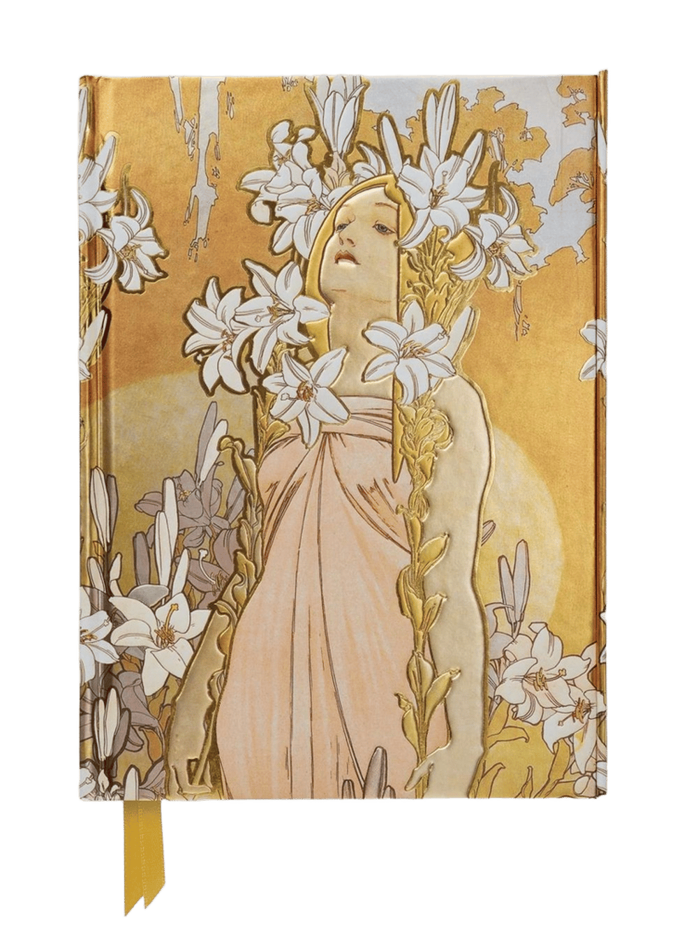 Flame Tree Studio Mucha: The Flowers, Lily (Foiled Journal) by Flame Tree Studio - ISBN: 9781783611966