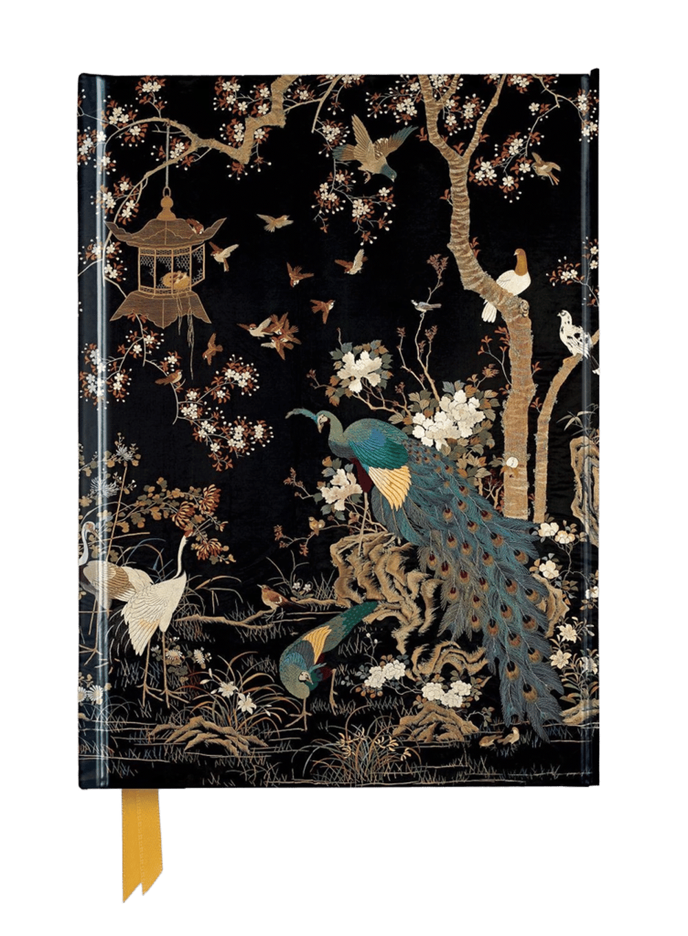 Flame Tree Studio Ashmolean Museum: Embroidered Hanging with Peacock (Foiled Journal) by Flame Tree Studio - ISBN: 9781787550315