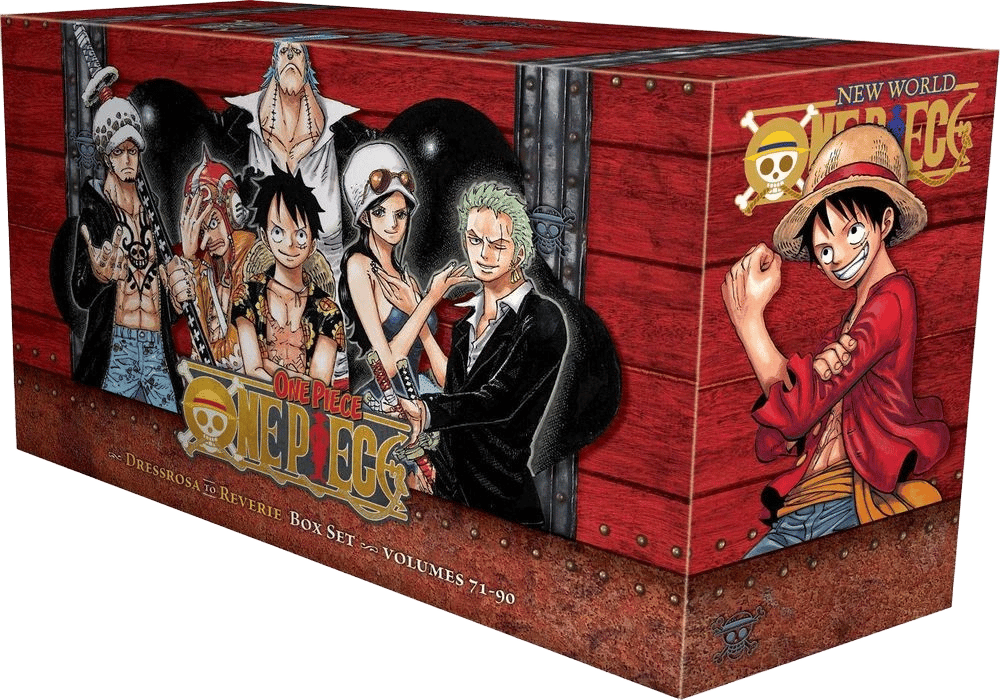 One Piece Box Set 4: Dressrosa to Reverie by Eiichiro Oda - ISBN: 9781974725960