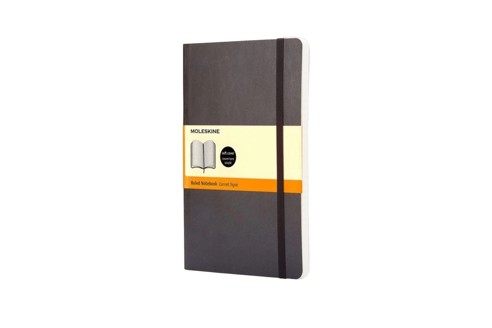 Moleskine Soft Cover Pocket Ruled Notebook Black by Moleskine - ISBN: 9788883707100