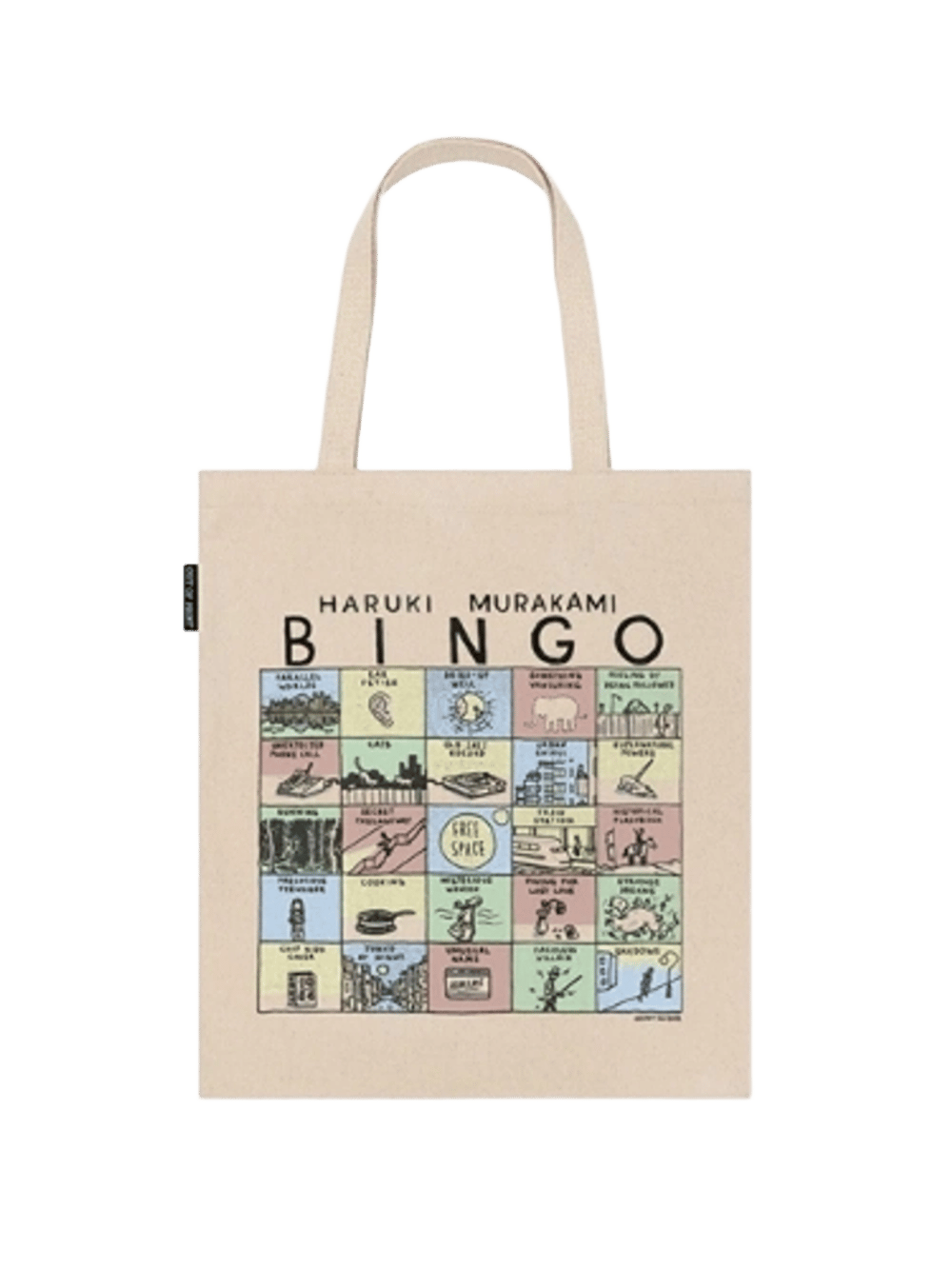Out of Print Murakami Bingo Tote Bag by Out of Print - ISBN: 9798217107780