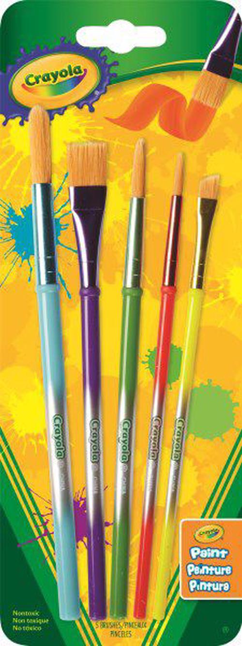 Crayola 5ct Art And Craft Brush Set | Buy Online At The Nile