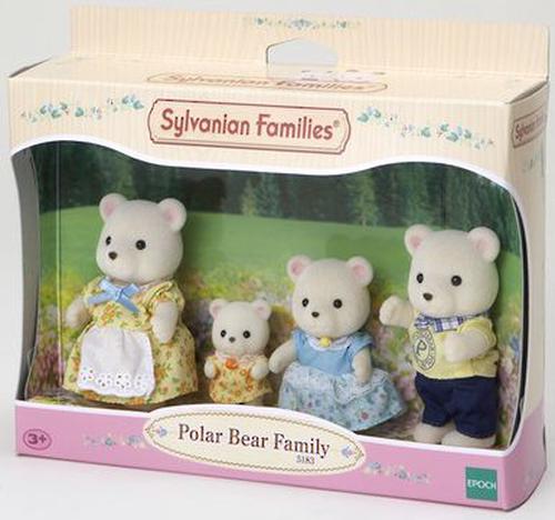 Sylvanian Families Polar Bear Family | Buy online at The Nile