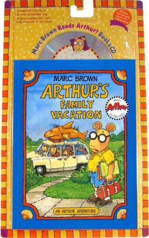 Arthur's Family Vacation [With CD] by Marc Tolon Brown, Paperback ...