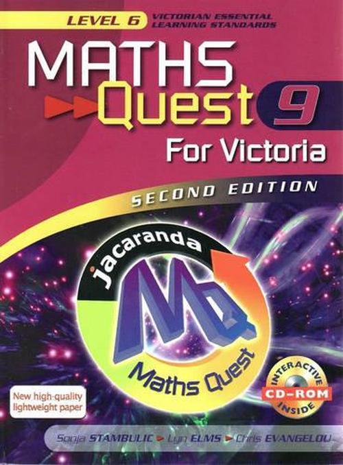 Maths Quest 9 for Victoria by Jacaranda, 9780731404995 Buy online at
