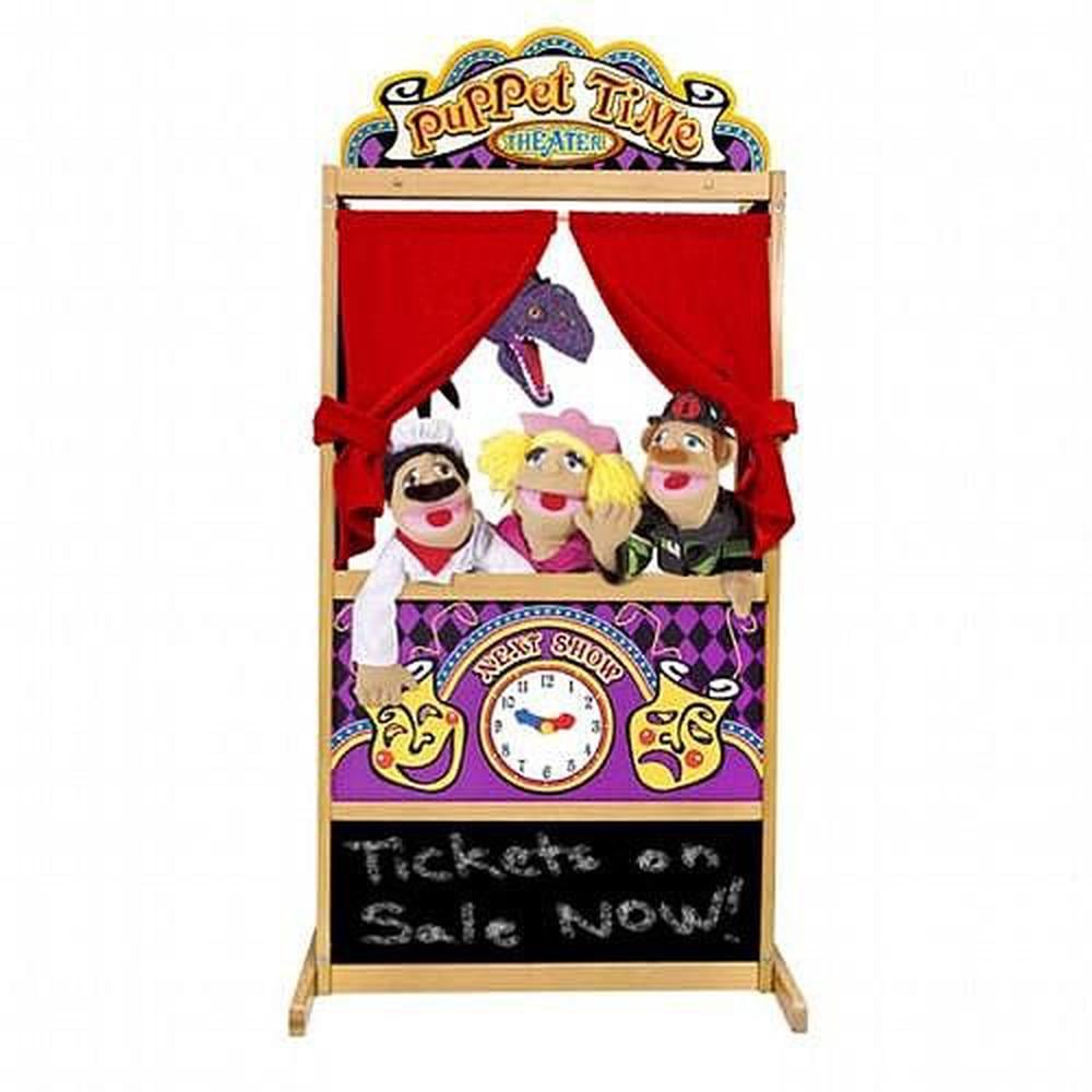 melissa and doug puppet theater