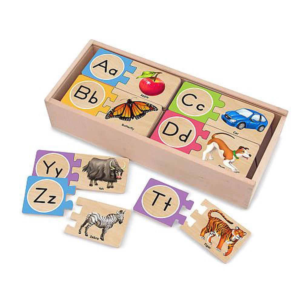 Melissa & Doug Letter Jigsaw Puzzle, 52 Piece, 0000772025416