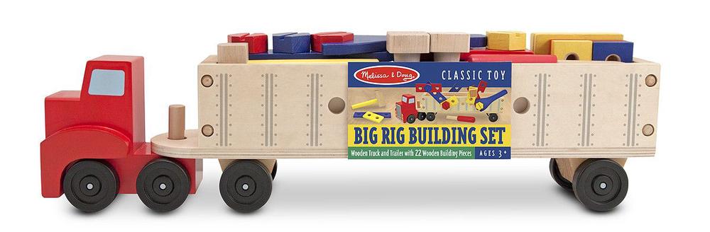 melissa and doug big rig building set