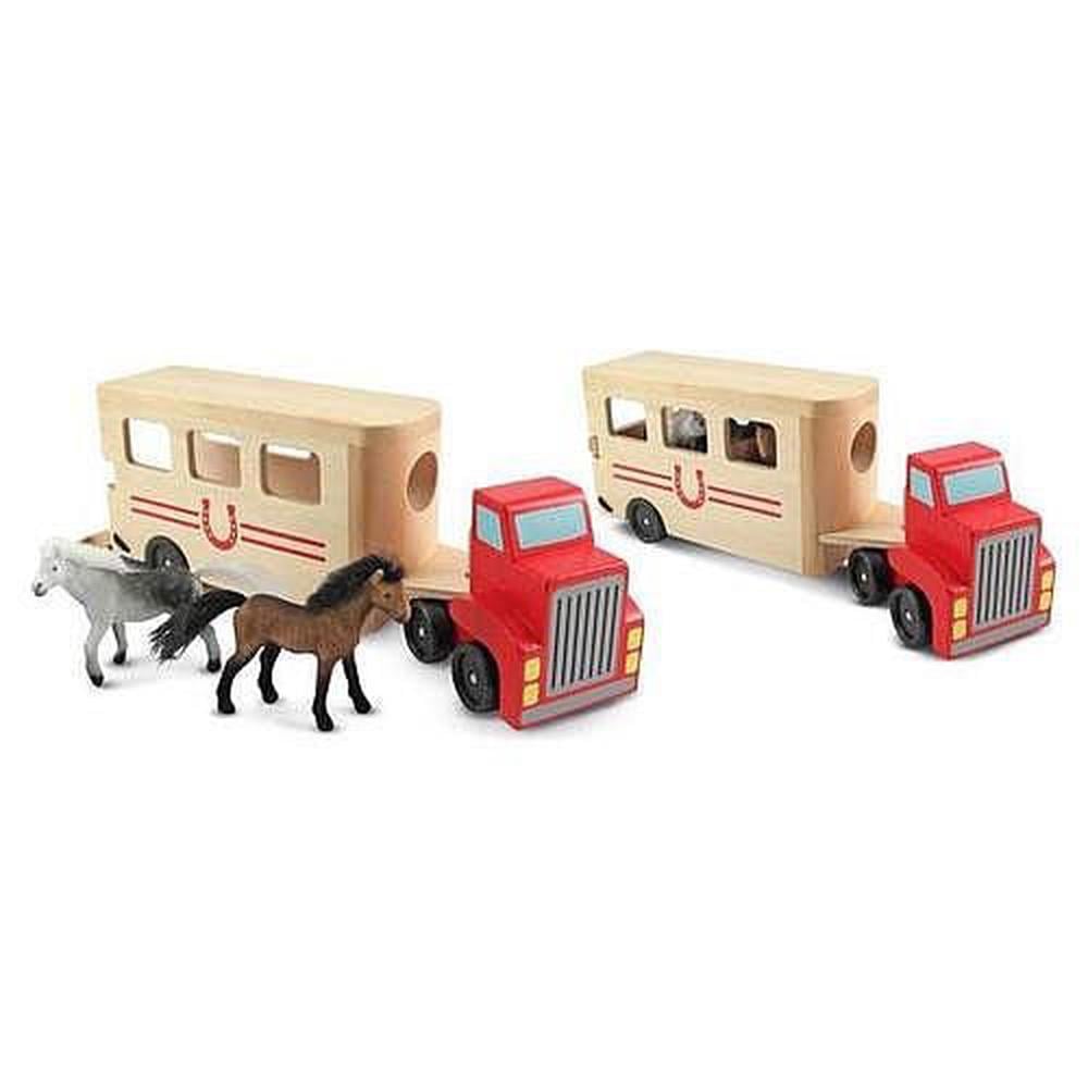 melissa & doug horse carrier