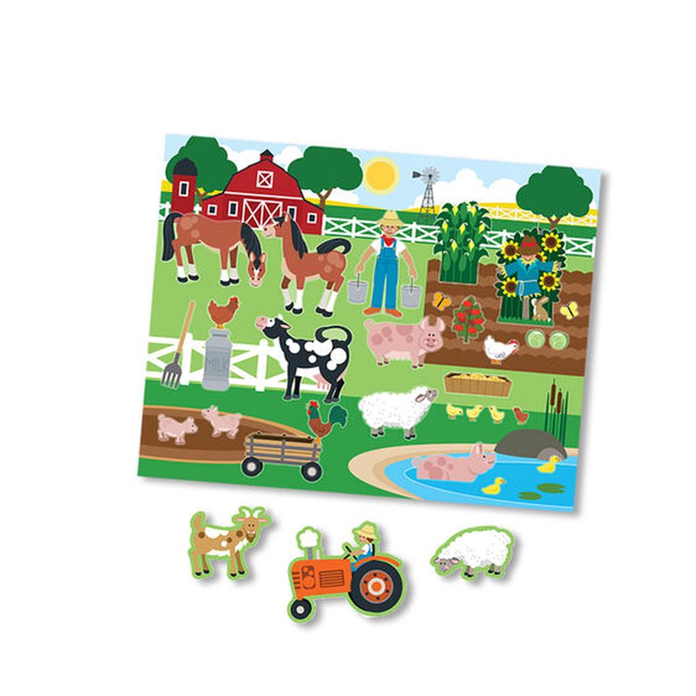 Melissa & Doug Reusable Sticker Pad, Habitats