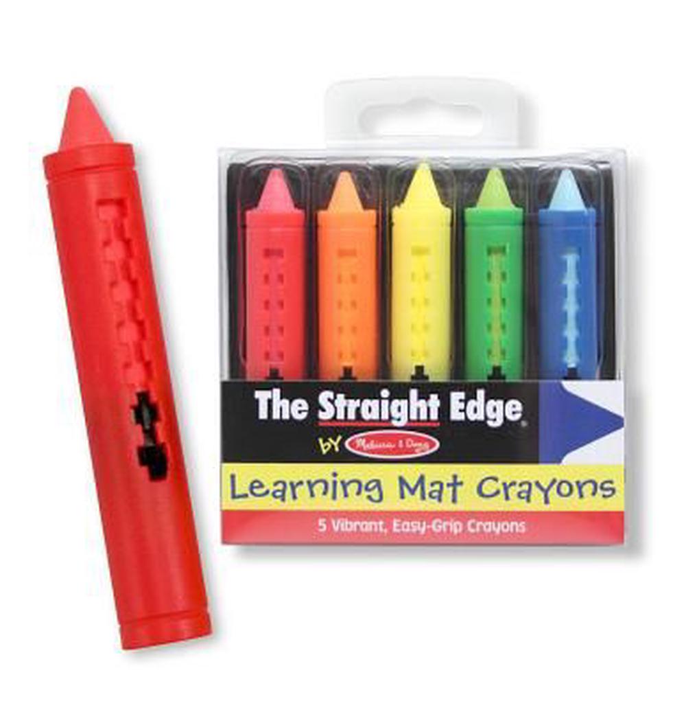 Learning Mat Crayons, 0000772042796