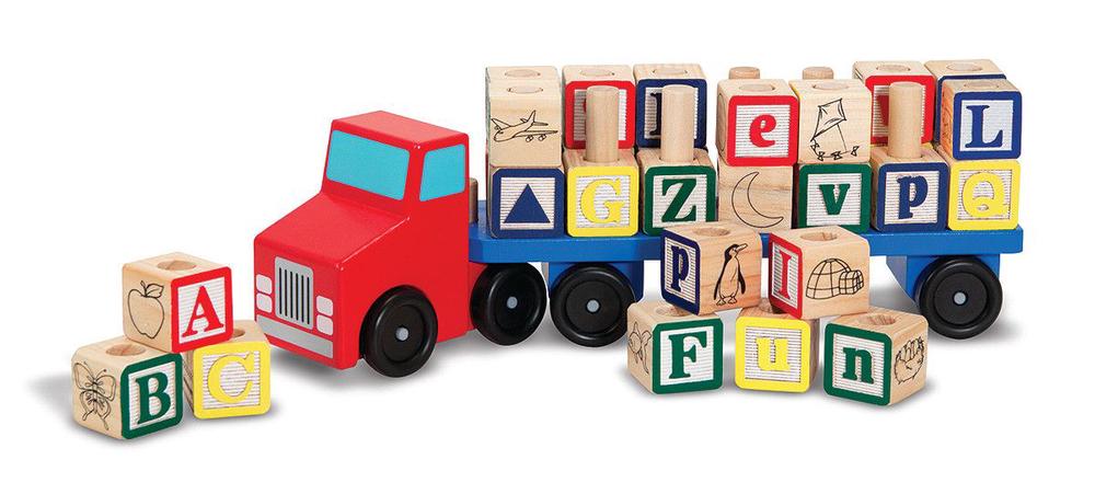 Melissa & Doug Alphabet Truck, 0000772051750