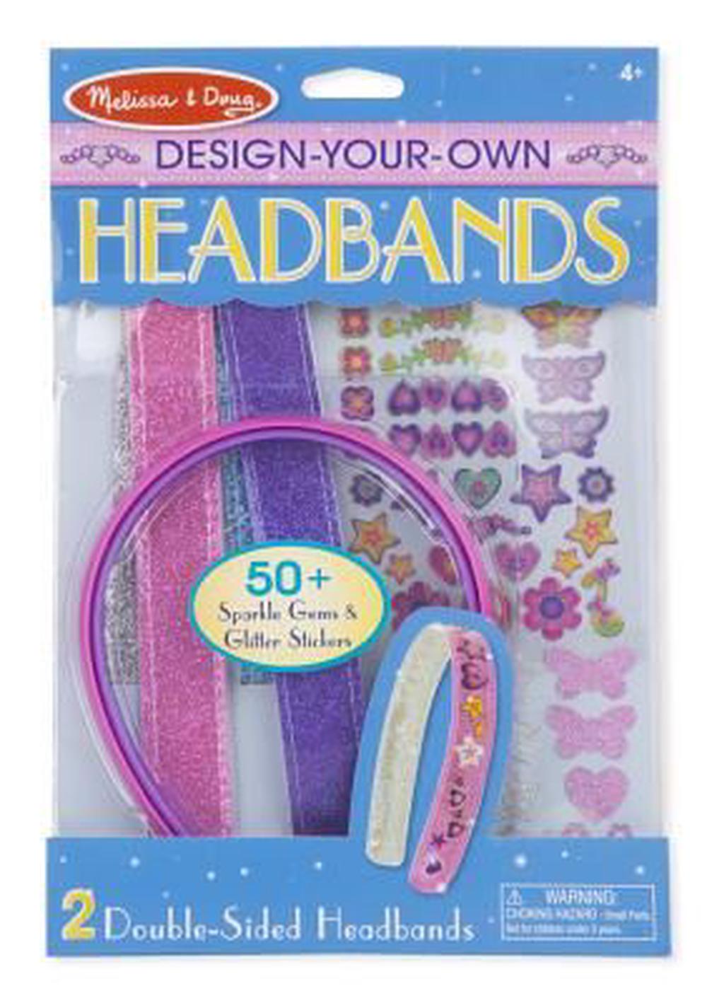 Melissa & Doug DYO Headbands, 0000772055482