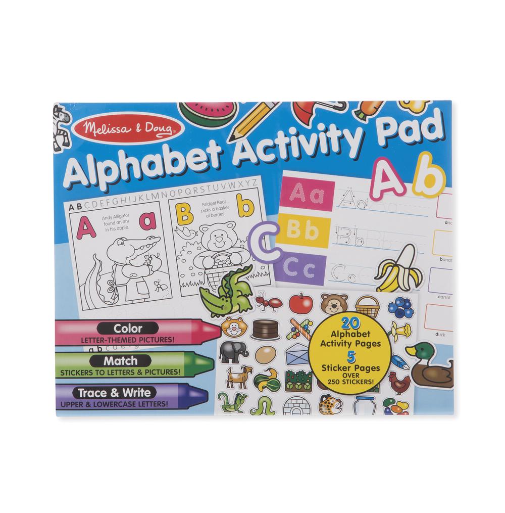 Melissa & Doug Alphabet Activity Pad, 0000772085632