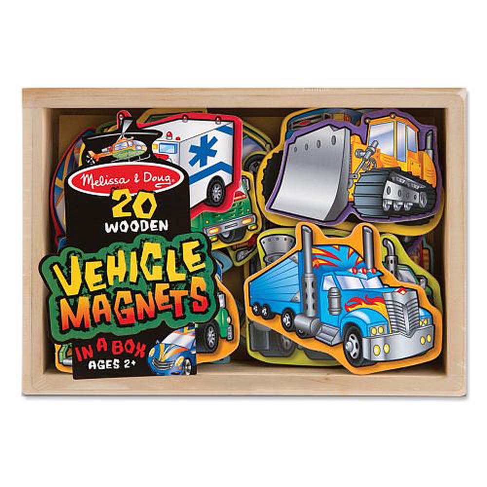 Melissa & Doug Wooden Vehicle In A Box (20 pieces) Buy online
