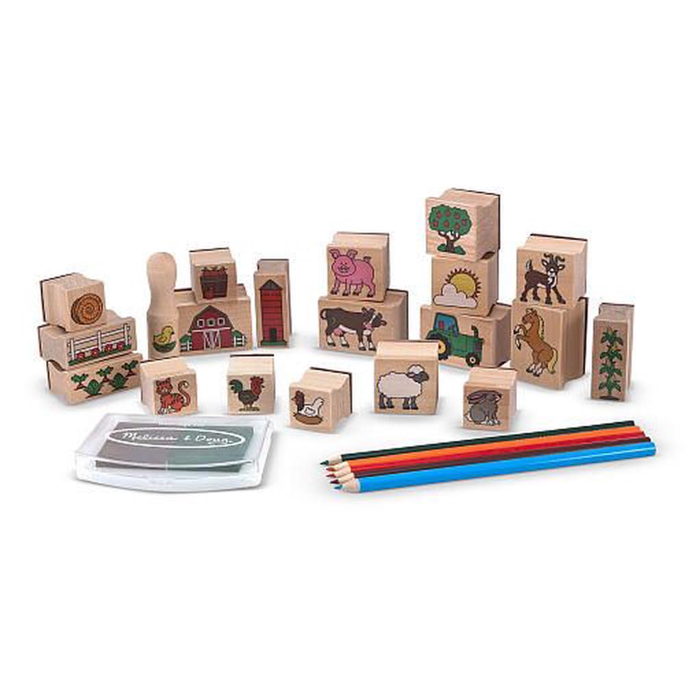 melissa and doug rubber stamps