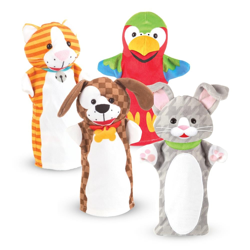 Melissa Doug Playful Pets Hand Puppets Buy Online At The Nile   0000772090841 