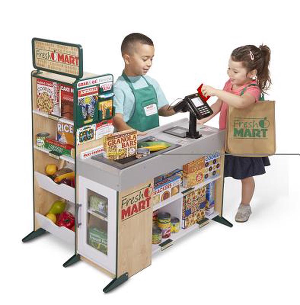 Kids pretend grocery clearance store