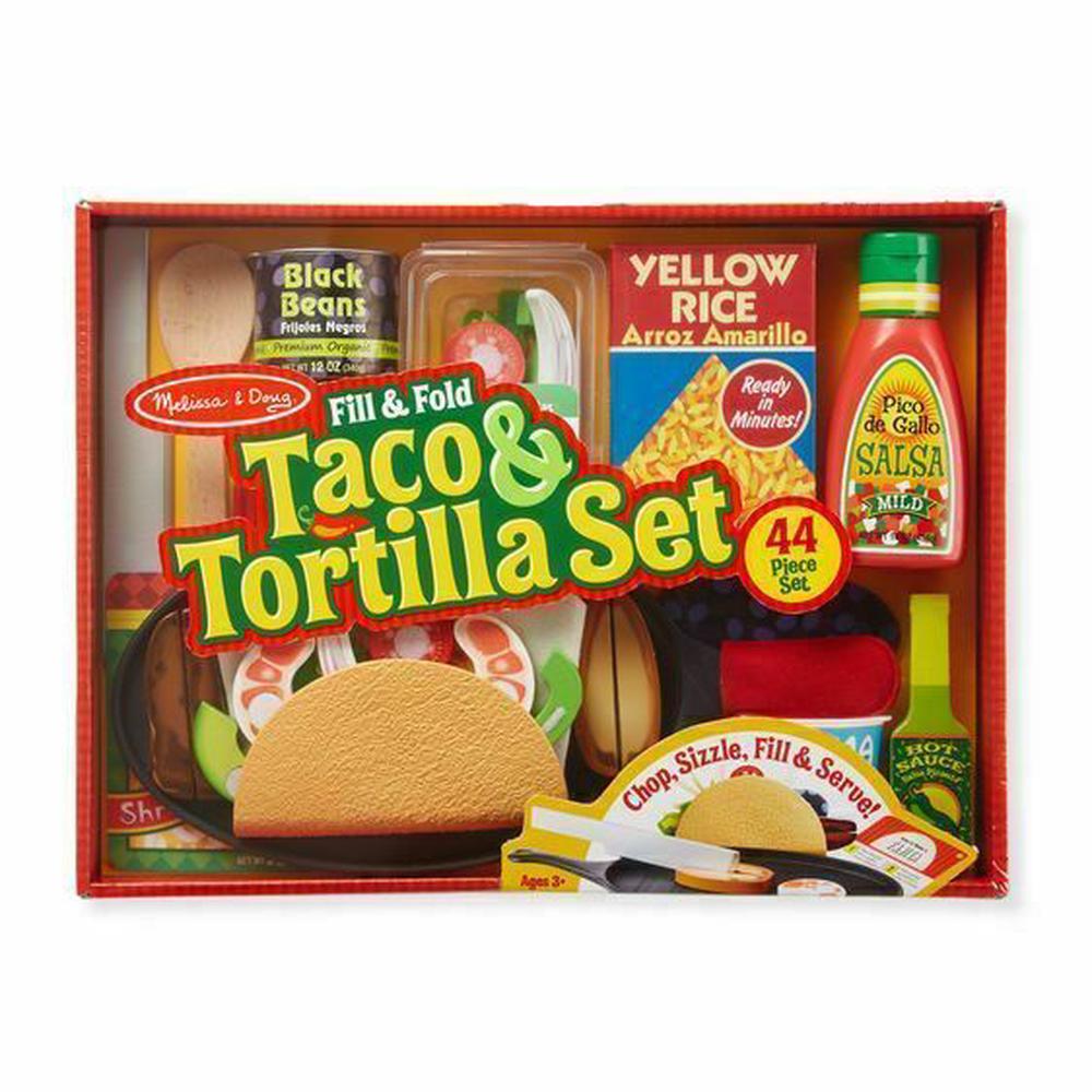 Fill & Fold Taco & Tortilla Play Set, 0000772093705