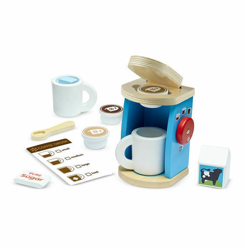 Wooden Brew & Serve Coffee Play Set, 0000772098427