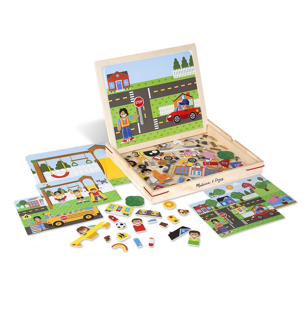 Melissa & Doug Wooden Magnetic Picture Game, 0000772099189