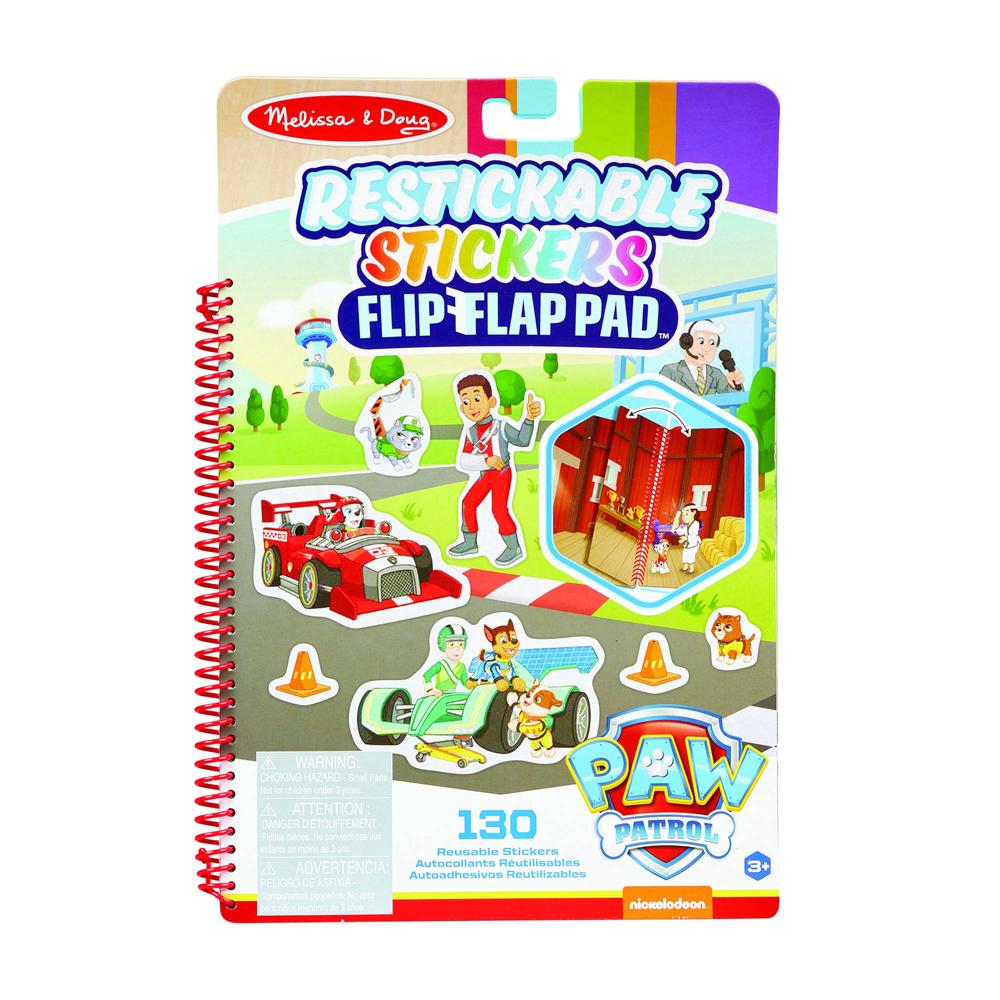 Paw Patrol - Classic Missions Restickable Stickers, 0000772332538