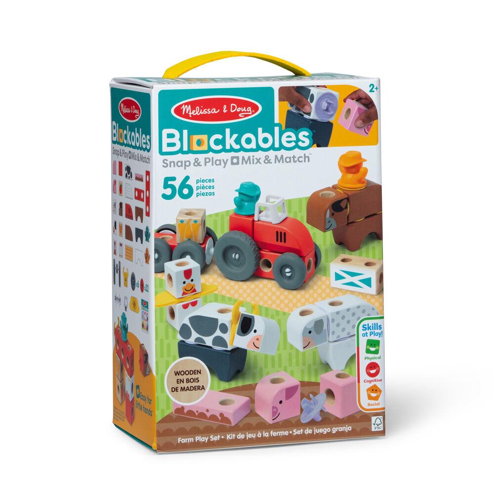 Melissa & Doug Blockables Farm, 0000772502788