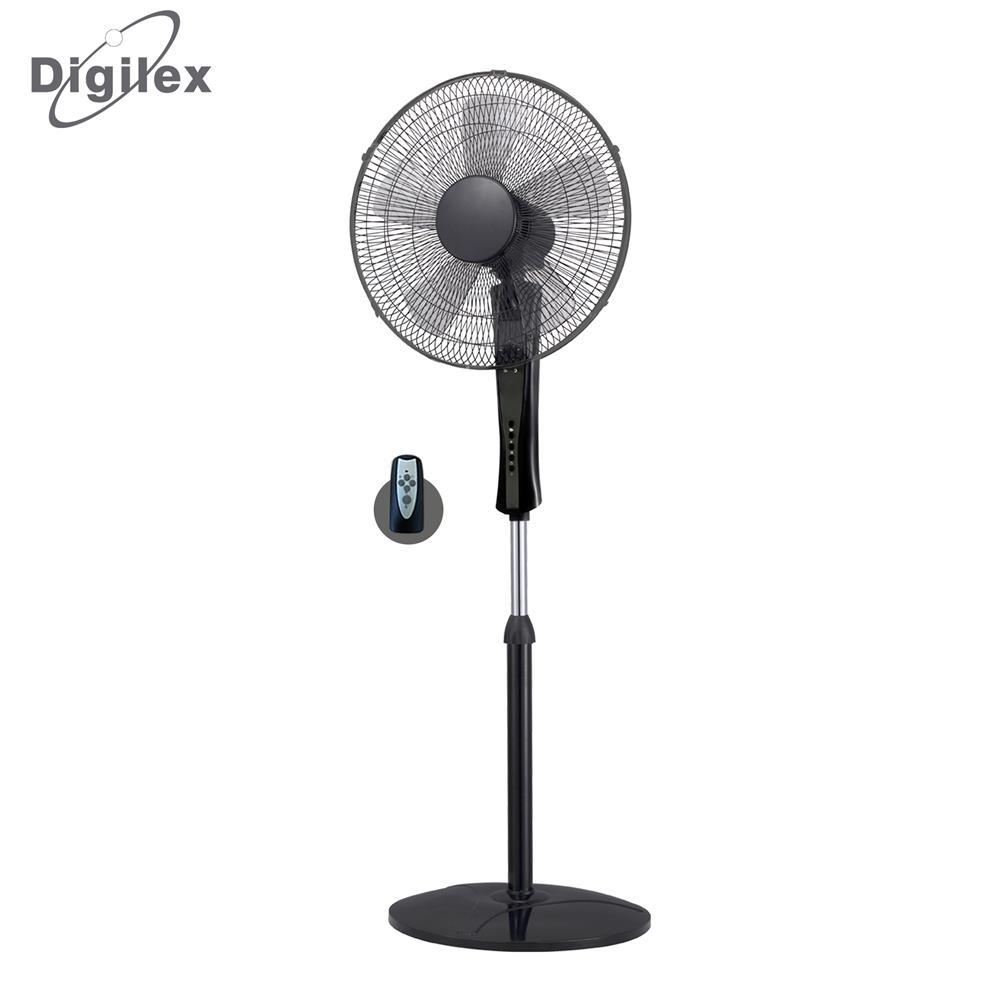 Digilex Pedestal Fan with Remote Control (Black) 40cm Buy online at The Nile
