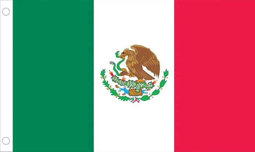 Mexico Polyester Flag, 0001930002751