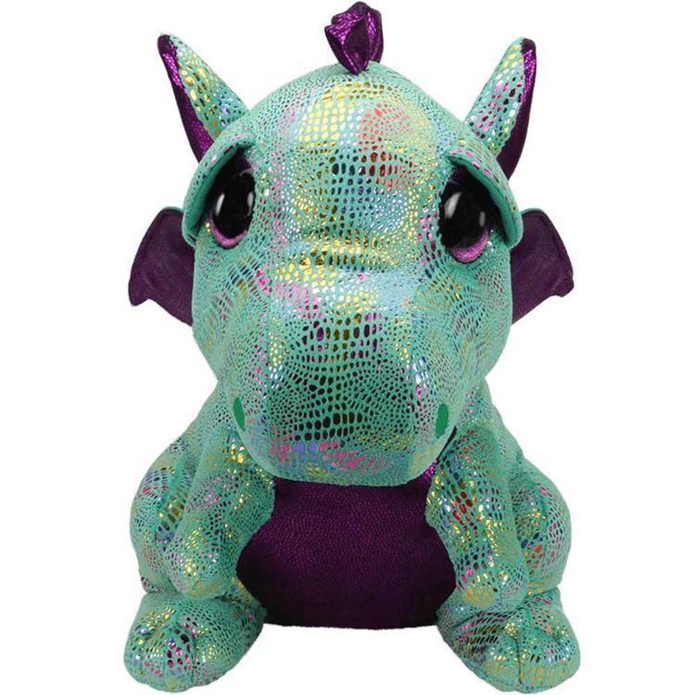 Ty Beanie Boos Plush Toy (Cinder Dragon) - Large, 0008421370993