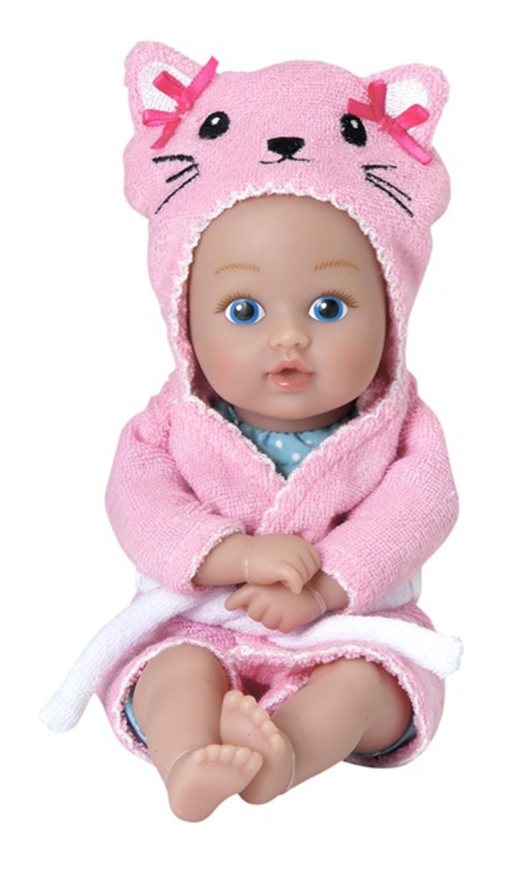 Bathtime Baby Tot Kitty Doll - 21.6cm, 0010475218176