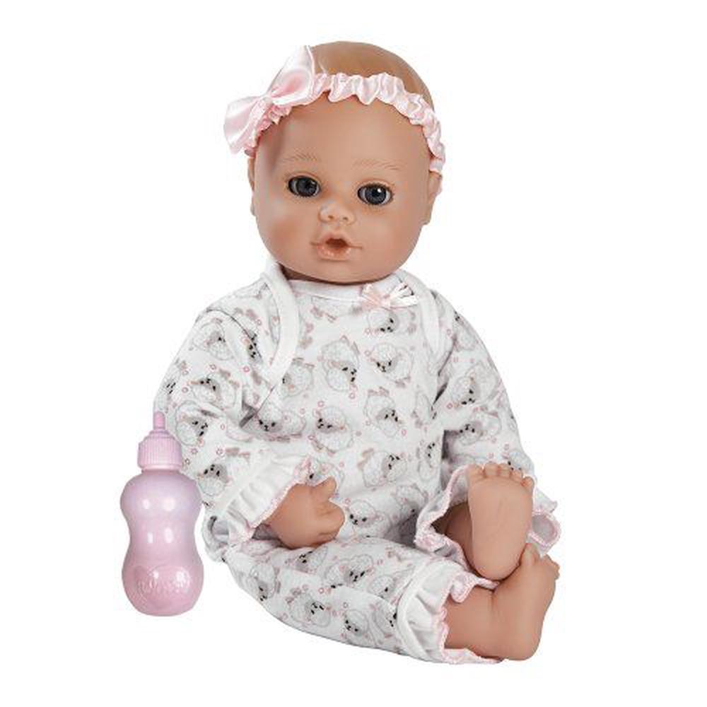 Adora Playtime Light Skin 13" Baby Doll with Blue Eyes, Love Ewe, 0010475230055