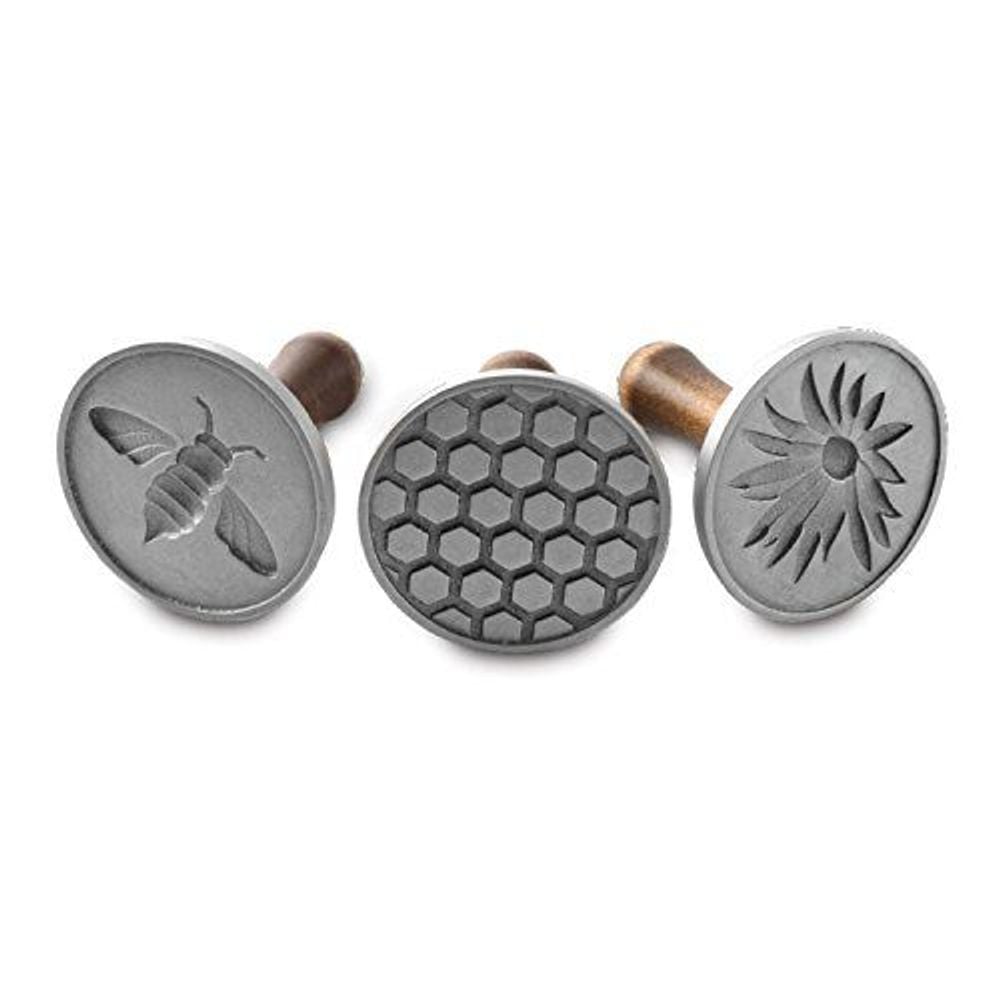 Nordic Ware Honeybee Cast Cookie Stamps, Metallic by Nordic Ware - ISBN: 0011172012500