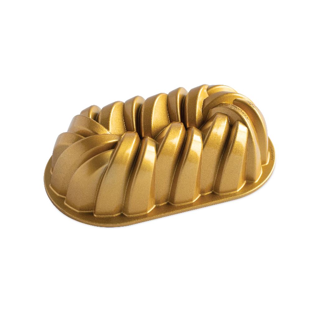 Nordic Ware 75th Anniversary Braided Loaf Pan, 0011172960771