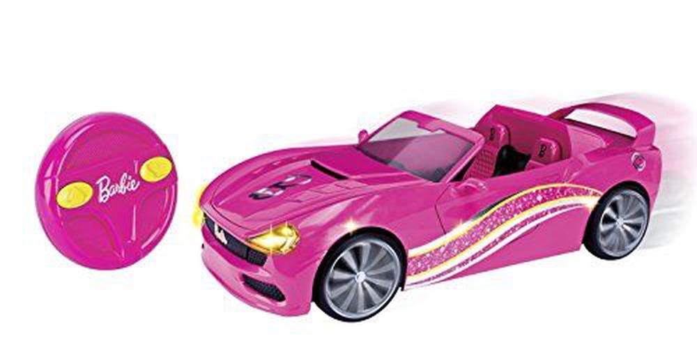 toy state nikko rc barbie convertible vehicle