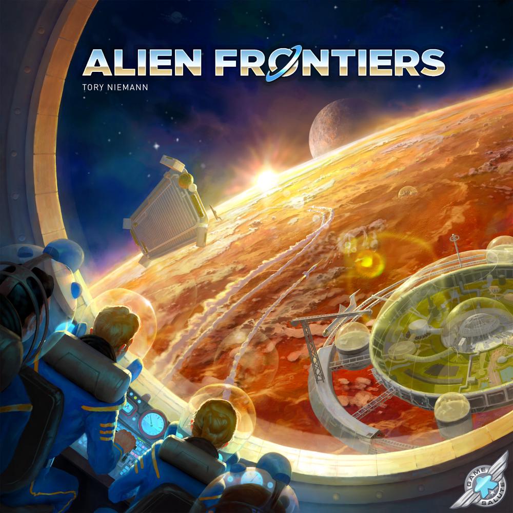 Game Salute Alien Frontiers Board Game, 0013964757354