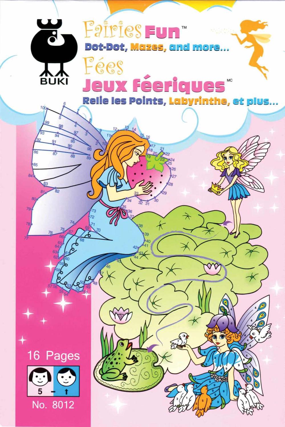 Buki Toys Fairy Window Art - Medium, 0013980122013