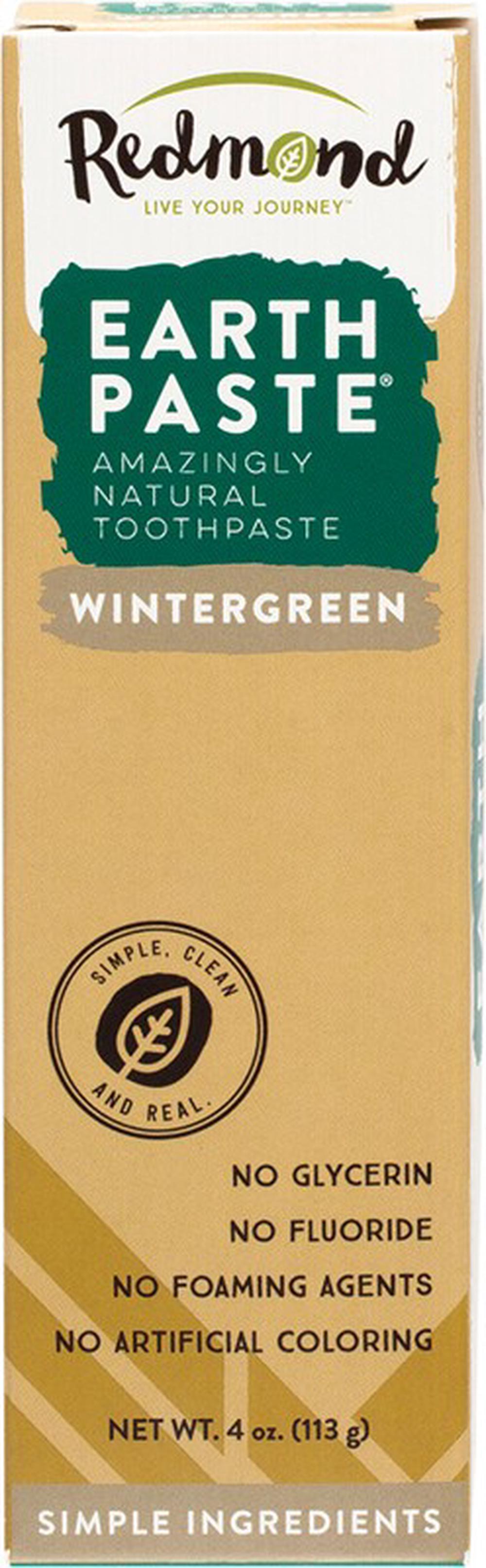 Earthpaste, Wintergreen, 4 Ounce, 0018788105329