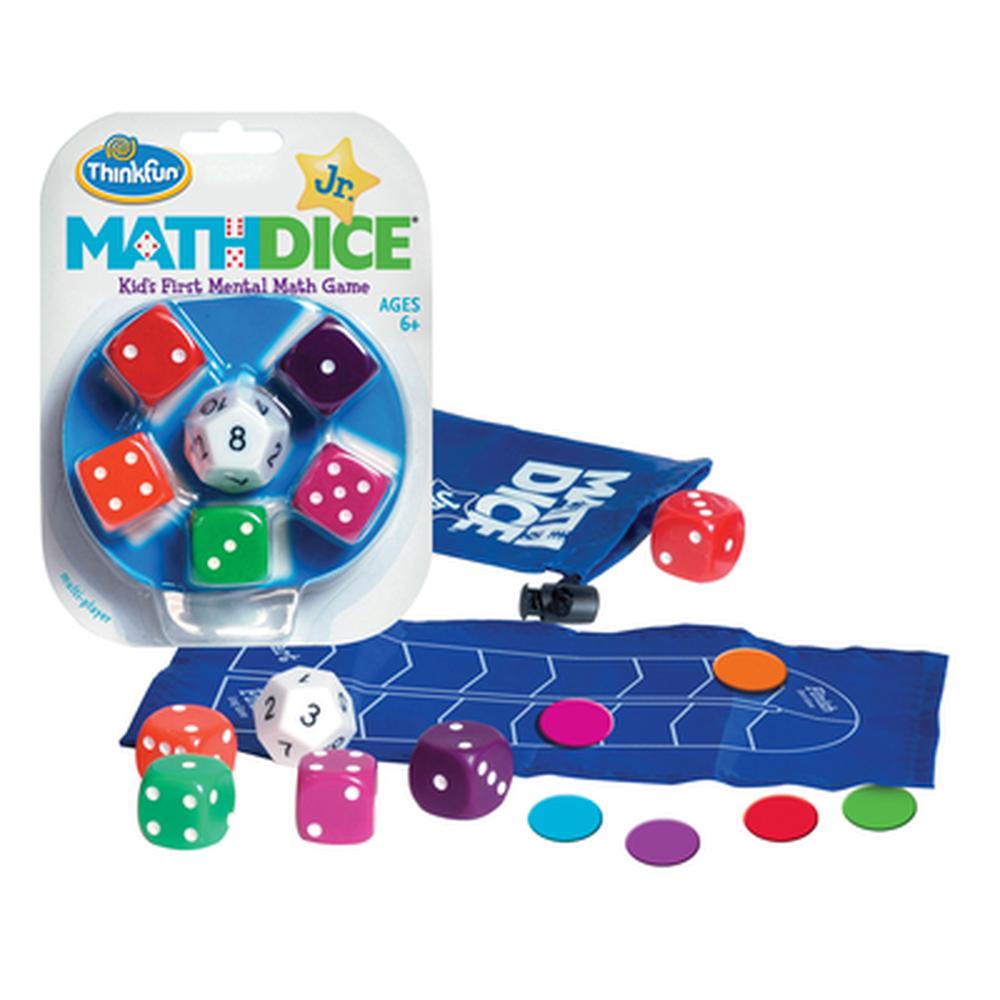 Math Dice Jr. Game, 0019275015152