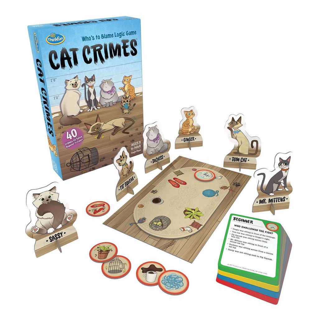 Cat Crimes Game, 0019275015503