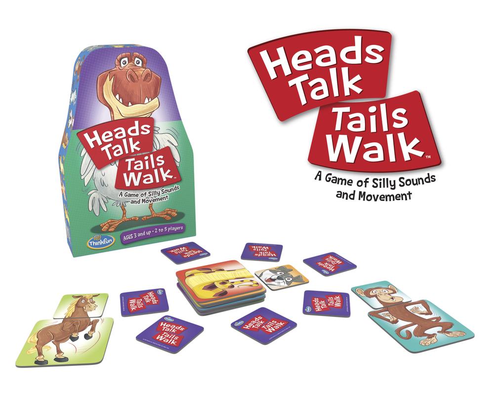 ThinkFun Heads Talk, Tails Walk Buy online at The Nile