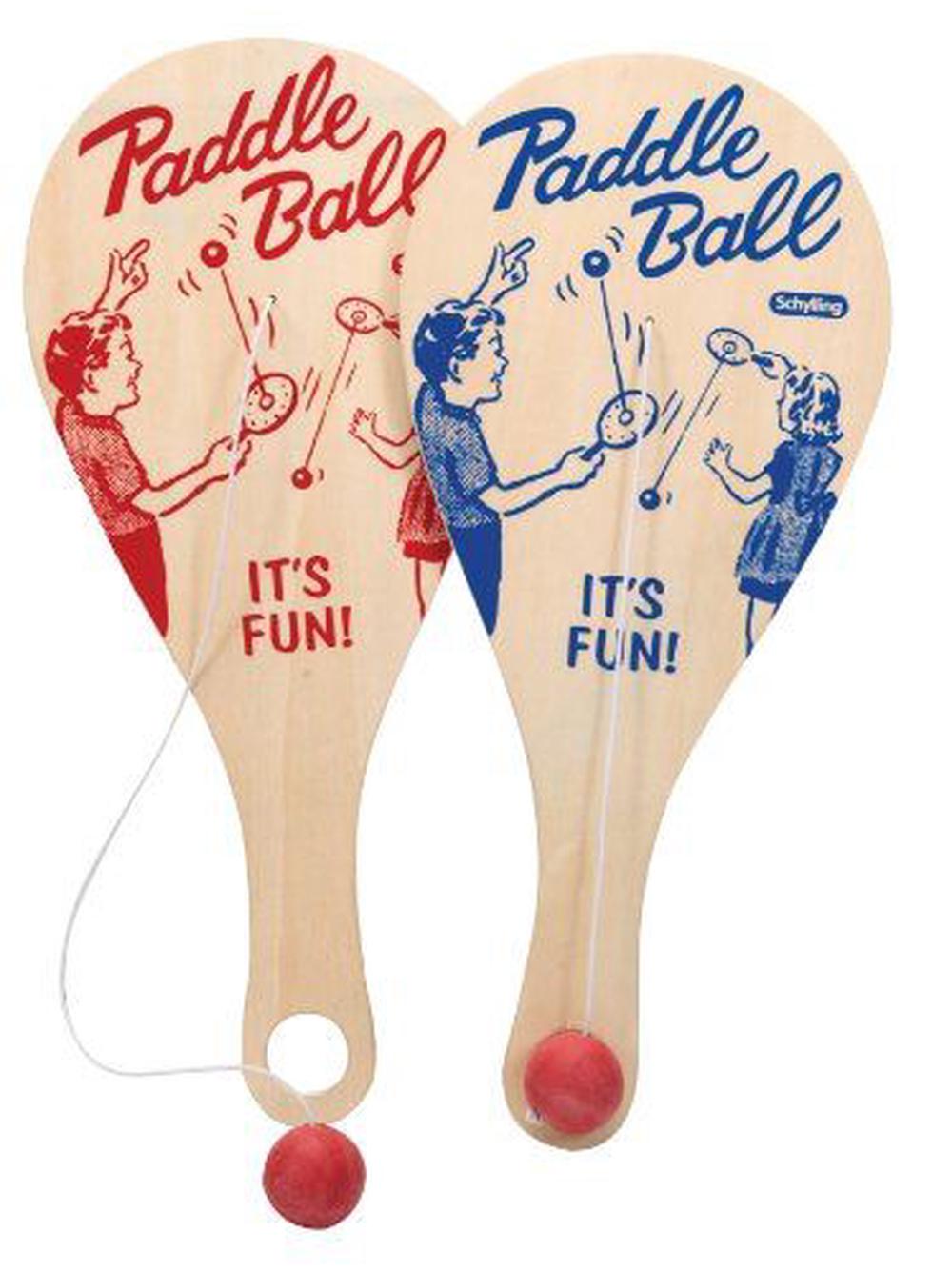 Schylling Paddle Ball Game, 0019649215164
