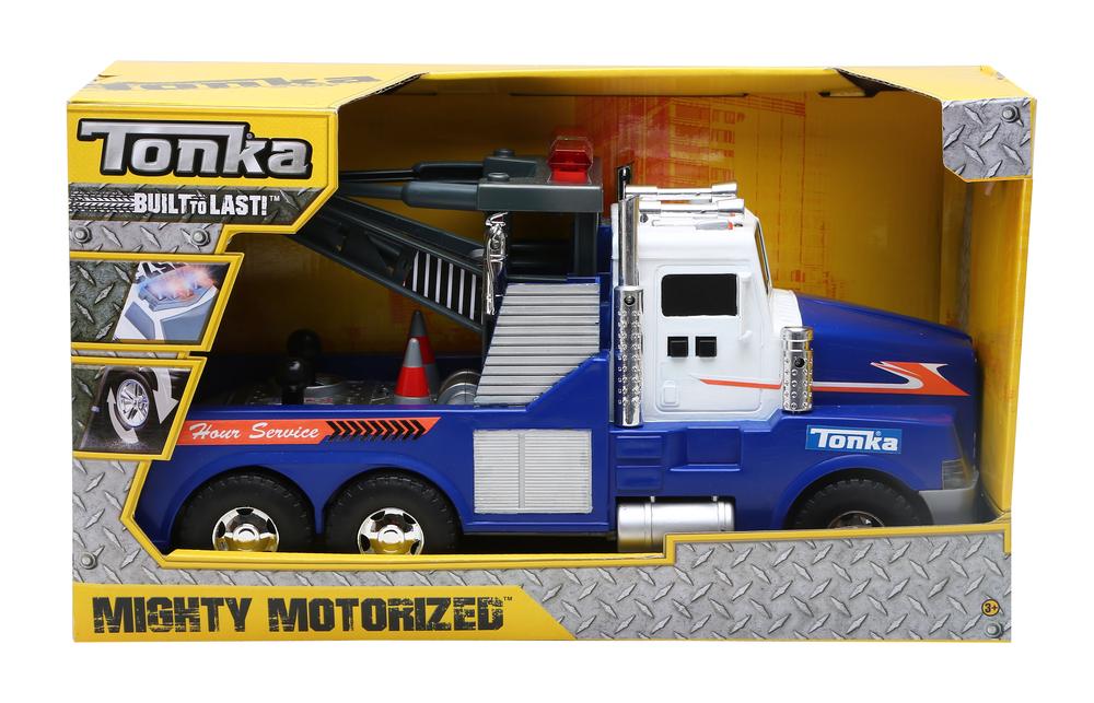 funrise toys tonka mighty motorized tow truck