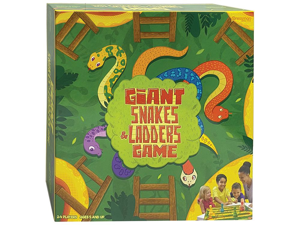 Pressman Giant Snakes & Ladders Game, 0021853010251
