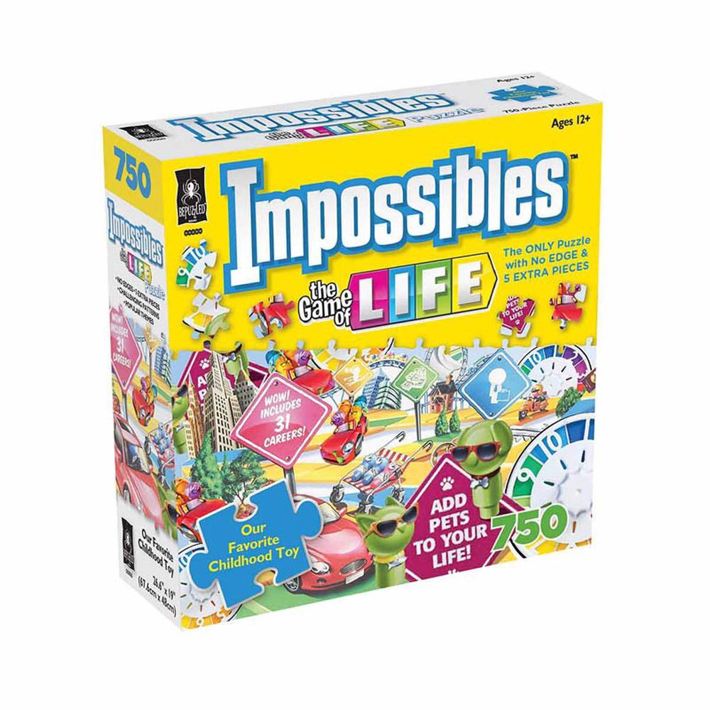 BePuzzled Impossibles The Game of Life Jigsaw Puzzle, 750 Piece | Buy  online at The Nile