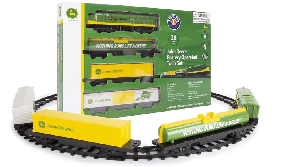 John Deere Battery Operated Mini Diesel Train Set by John Deere - ISBN: 0023922119827