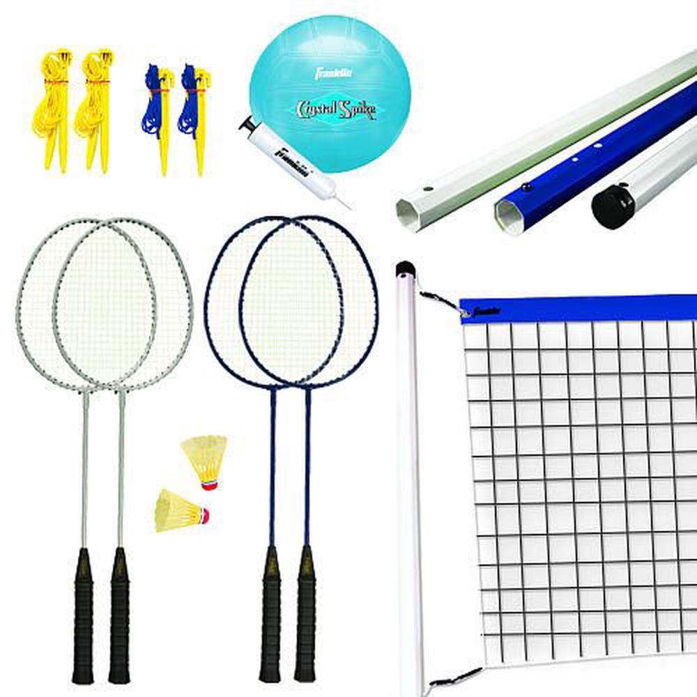 Franklin Sports Recreational Badminton/Volleyball Set Buy online at