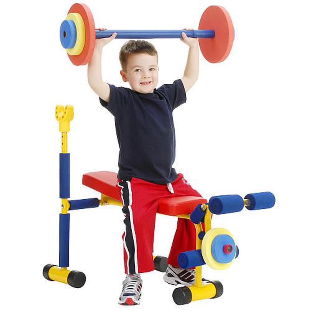 Redmon Fun And Fitness Exercise Equipment For Kids Weight Bench Set Buy Online At The Nile